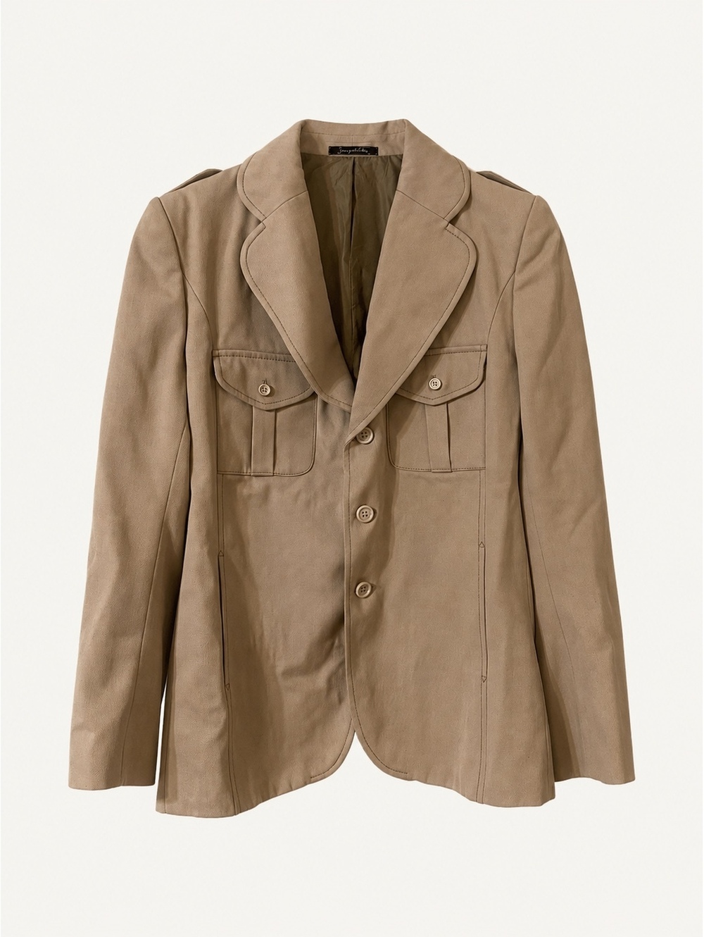 Jupiter Paris France Tan Blazer Jacket